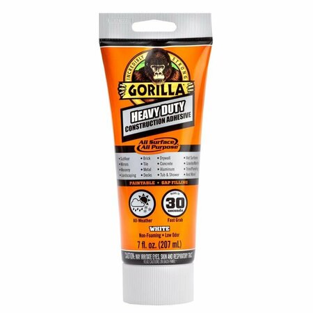 GORILLA GLUE All Purpose Construction Adhesive 7 oz, 6PK 108724